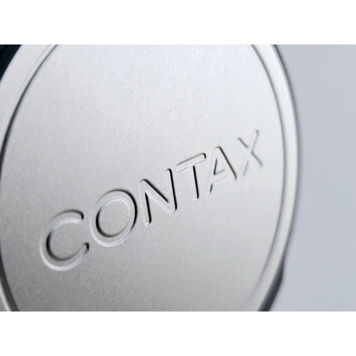 [Pre-owned] Contax GK-B Body Cap & GK-41 46mm Front Lens Cap for G1 G2 — Top MINT — Japan #4180