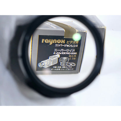 [Pre-owned] Raynox Super Wide Pro-5050 0.5X Wide Angle Conversion Lens — Near MINT — Japan #4243