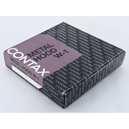 [Pre-owned] Genuine Contax Metal Hood W-1 82mm — Top MINT — Japan #3650