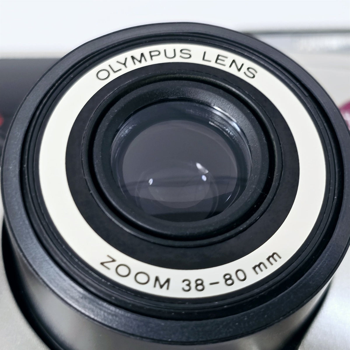 [Pre-owned] Olympus mju II Zoom VF 35mm Point & Shoot Film Camera — Near Mint — Japan #5794