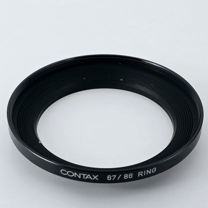 [Pre-owned] Contax 67/86 Metal Step-Up Ring Adapter 67mm to 86mm — Near Mint — Japan #5617