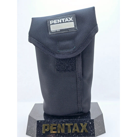 [Pre-owned] Pentax S80-160mm Genuine Soft Lens Case — Near MINT — Japan #2888