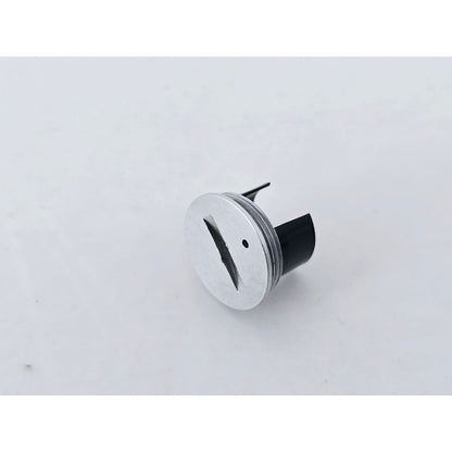 [Pre-owned] Nikon Silver Battery Cover Cap for FM/FM2/FE/FE2/FA — MINT — Japan #4749