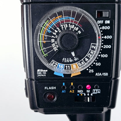 [Pre-owned] Nikon SB-16A Speedlight Shoe Mount Flash w/ AS-8 for F3 — Excellent+++++ — Japan #5495
