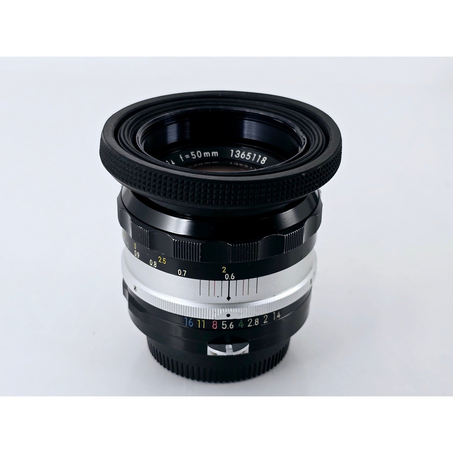 [Pre-owned] Nikon Nikkor-S.C Auto 50mm f/1.4 Non-Ai MF Lens — Near MINT — Japan #3124