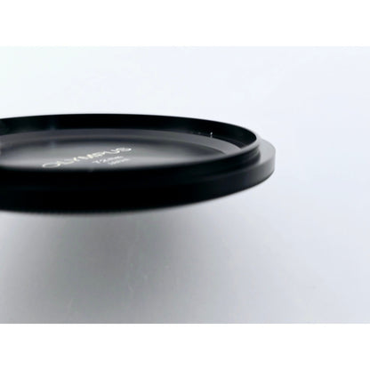 [Pre-owned] Olympus Classic OM 72mm Metal Screw-in Front Lens Cap — Top MINT — Japan #4606
