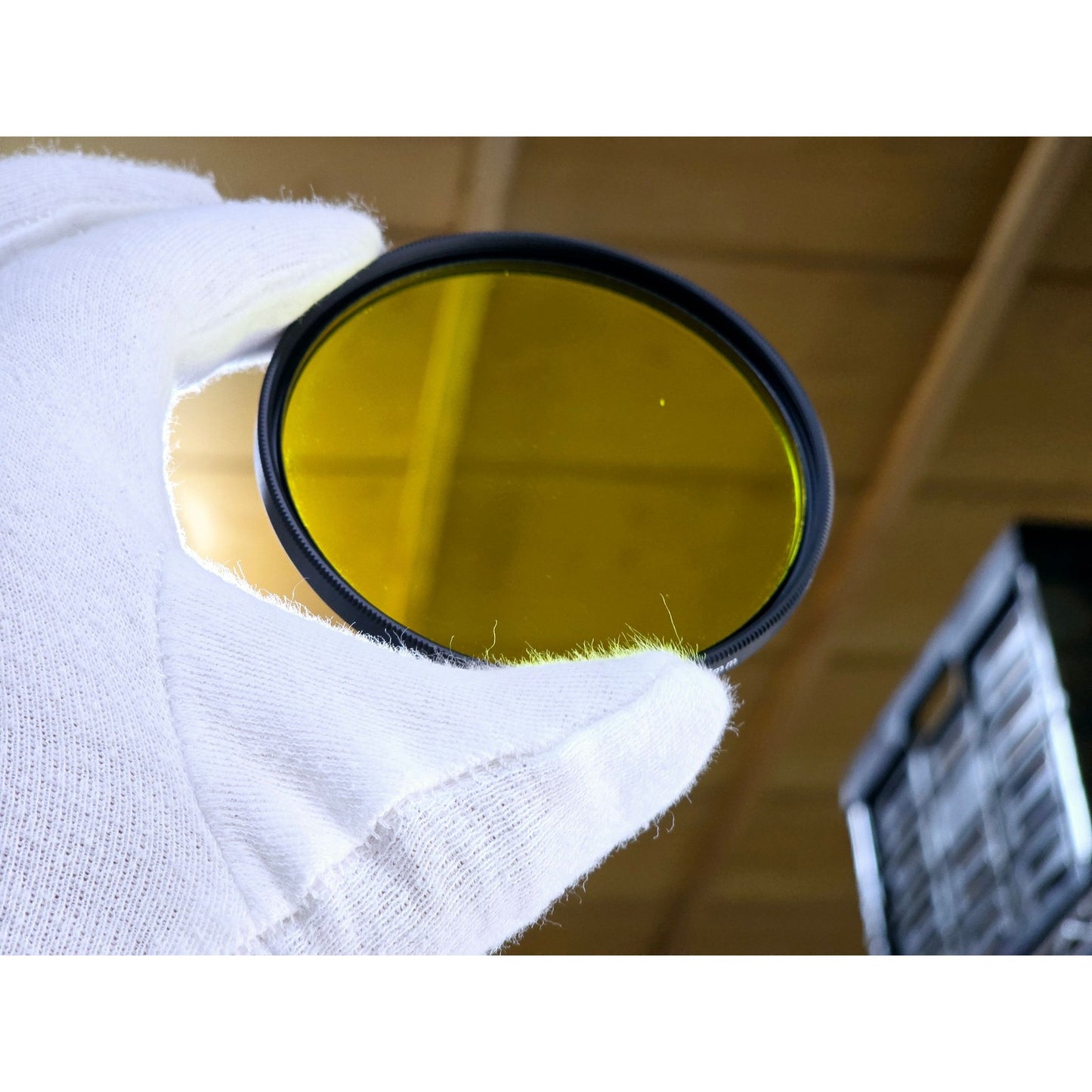 [Pre-owned] Genuine Nikon Y48 72mm Yellow Lens Filter — Near MINT — Japan #5025
