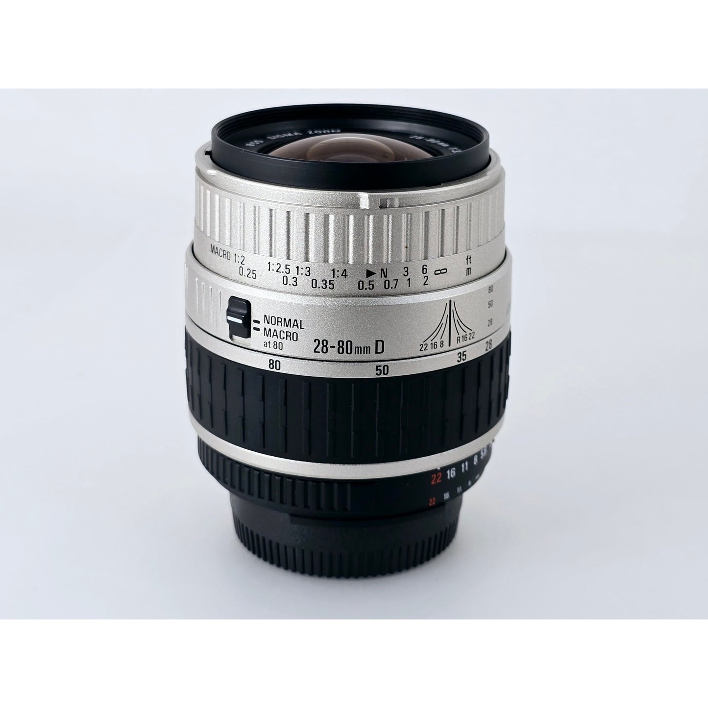 [Pre-owned] Sigma Zoom 28-80mm F3.5-5.6 II Aspherical Macro for Nikon F — Near MINT — Japan #4950