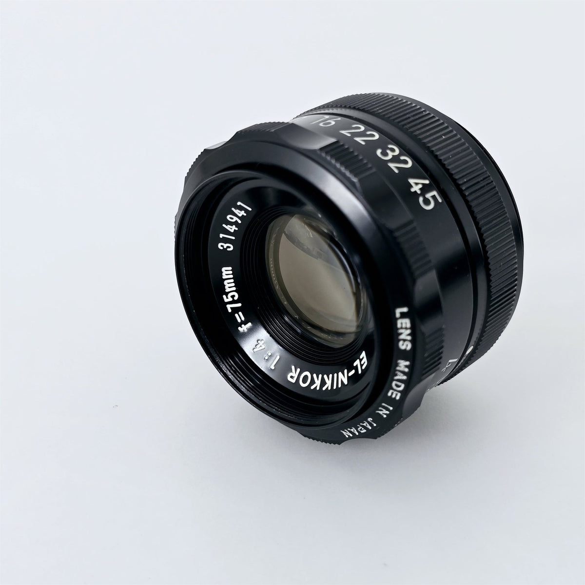 [Pre-owned] Nikon EL Nikkor 75mm f/4 Enlarging Lens — Excellent+++++ — Japan #5553