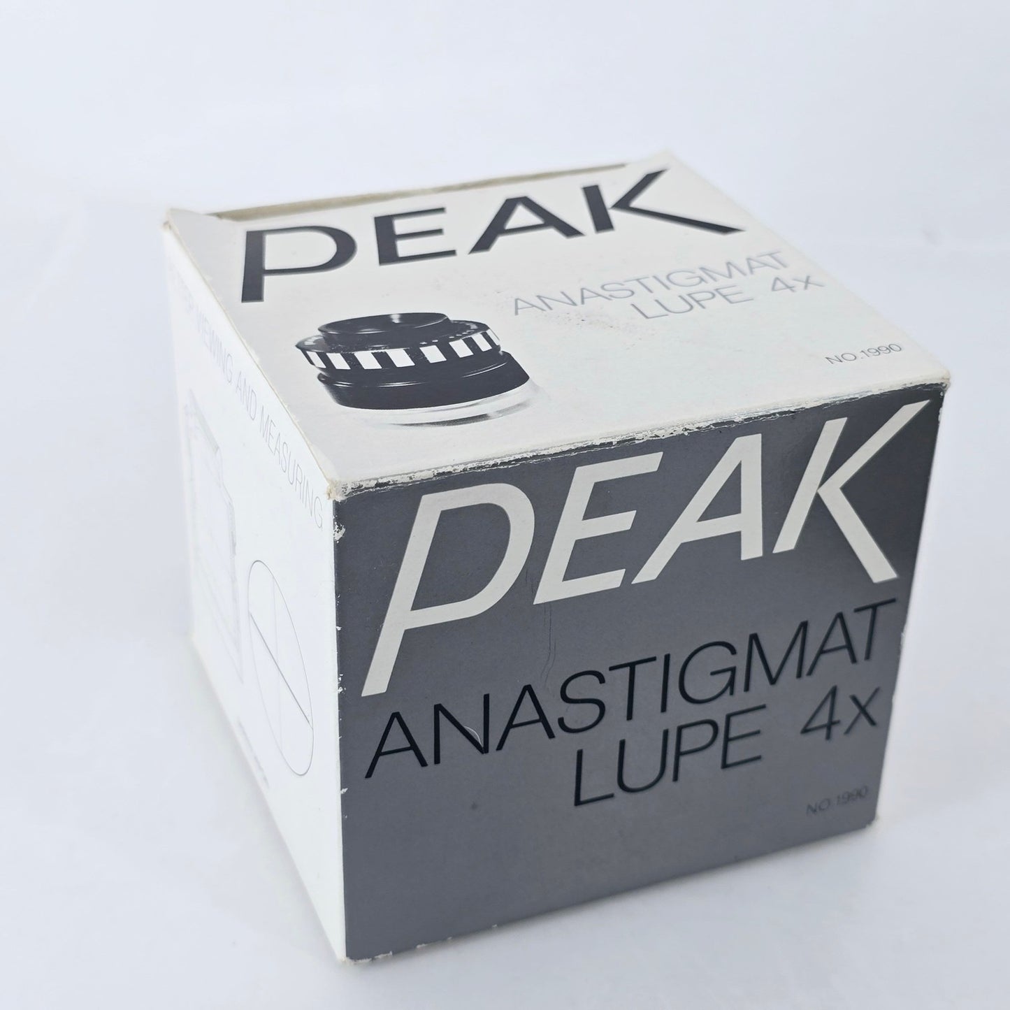 [Pre-owned] Peak Anastigmat Lupe Loupe 4x Magnifier No.1990 — Near MINT — Japan #4470