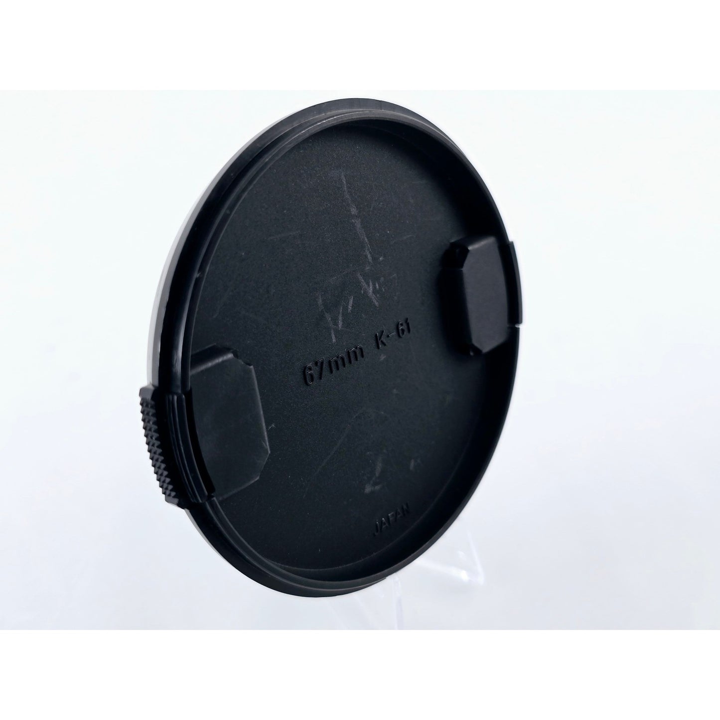 [Pre-owned] Contax K-61 67mm Snap-On Plastic Front Lens Cap — Near MINT — Japan #2987