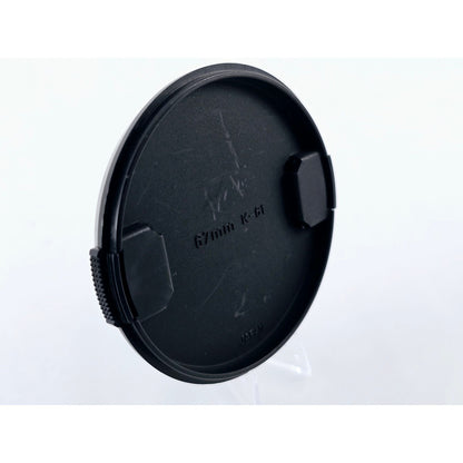 [Pre-owned] Contax K-61 67mm Snap-On Plastic Front Lens Cap — Near MINT — Japan #2987