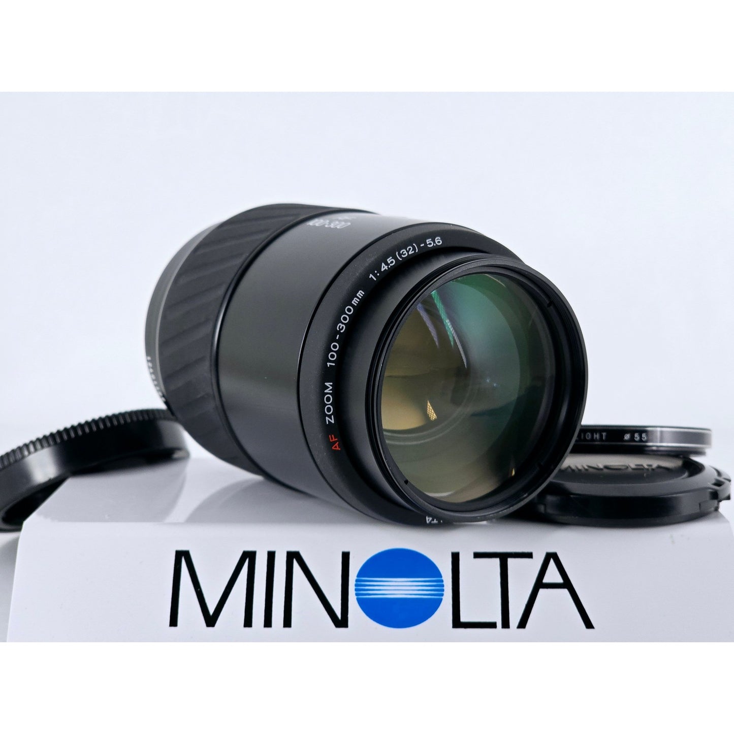 [Pre-owned] Minolta 100-300mm F4.5-5.6 AF Zoom Lens for Minolta/Sony A — Near MINT — Japan #4436