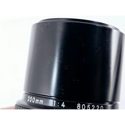 [Pre-owned] Nikon Ai Nikkor 200mm F4 MF Telephoto Lens — Near MINT — Japan #3668