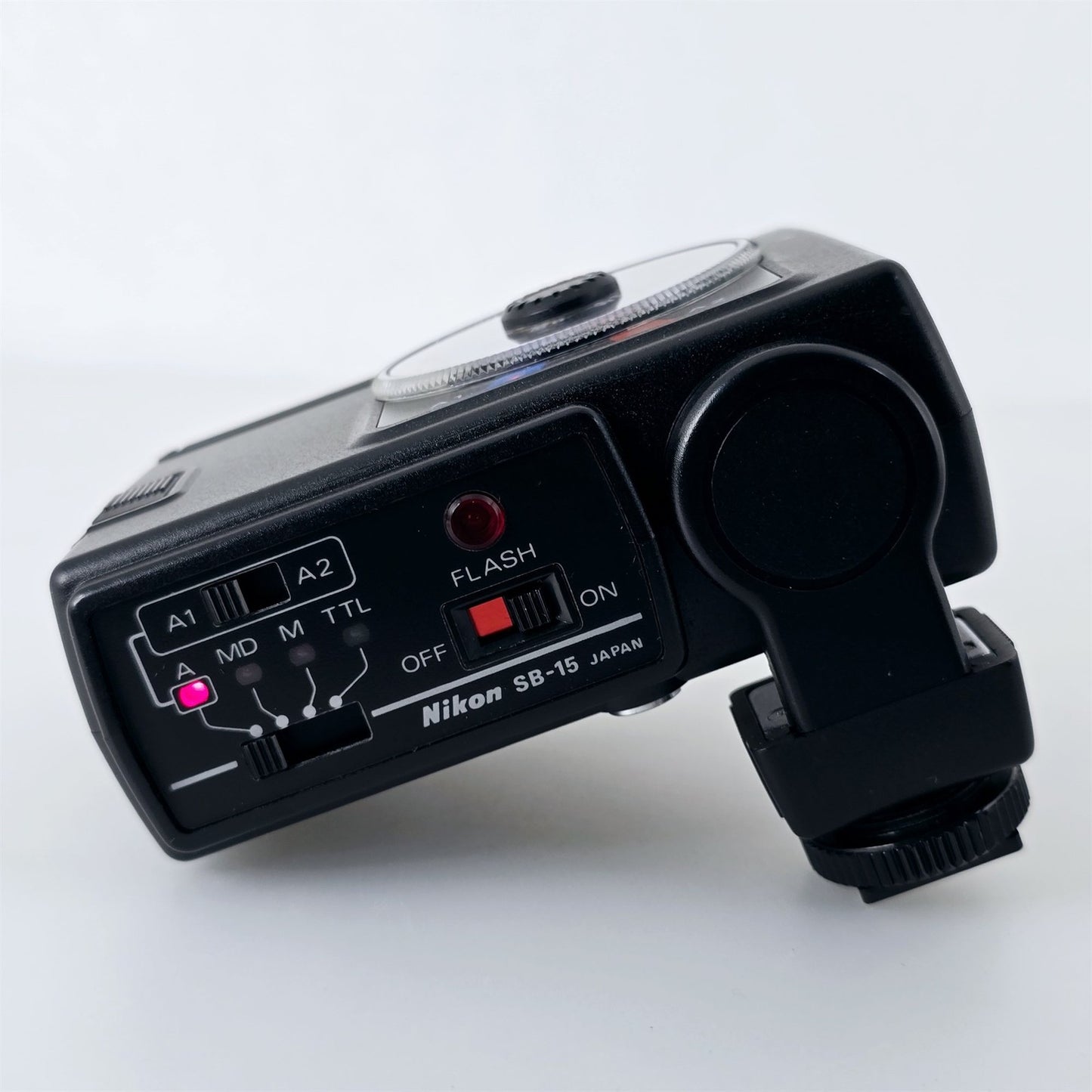 [Pre-owned] Nikon Speedlight SB-15 Compact Shoe Mount Flash for F3 FM2 FE2 — Mint — Japan #5414