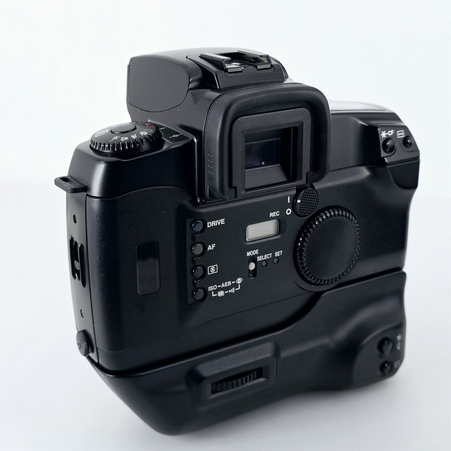 [Pre-owned] Canon EOS 5 QD 35mm SLR Film Camera w/ Vertical Grip VG10 — Near Mint — Japan #5417