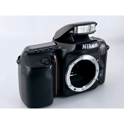 [Pre-owned] Nikon F50 Panorama SLR 35mm Film Camera (Body Only) — Near MINT+++ — Japan #3846