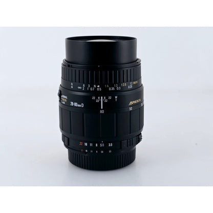 [Pre-owned] Sigma Zoom 28-80mm F3.5-5.6 D Macro AF Lens for Nikon F — Near MINT — Japan #3383