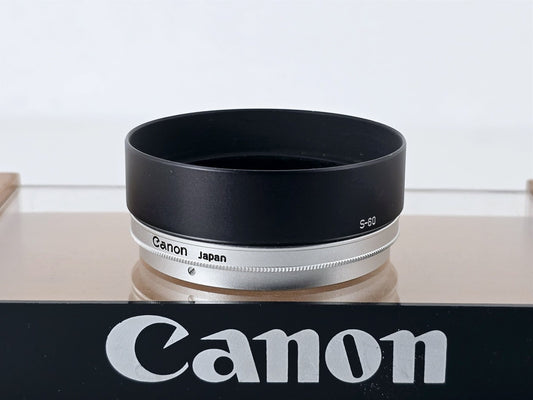 [Pre-owned] Genuine Canon Type S-60 60mm Lens Hood for FL FD Lenses — Near Mint — Japan #5050