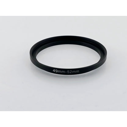 [Pre-owned] Metal Step Up Adapter Ring 49mm Lens to 52mm Filter Converter — MINT — Japan #3915