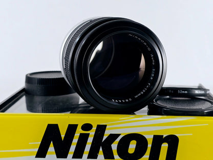 🌸[Near MINT] Nikon Non Ai Nikkor-Q Auto 135mm F2.8 MF Telephoto Lens From Japan