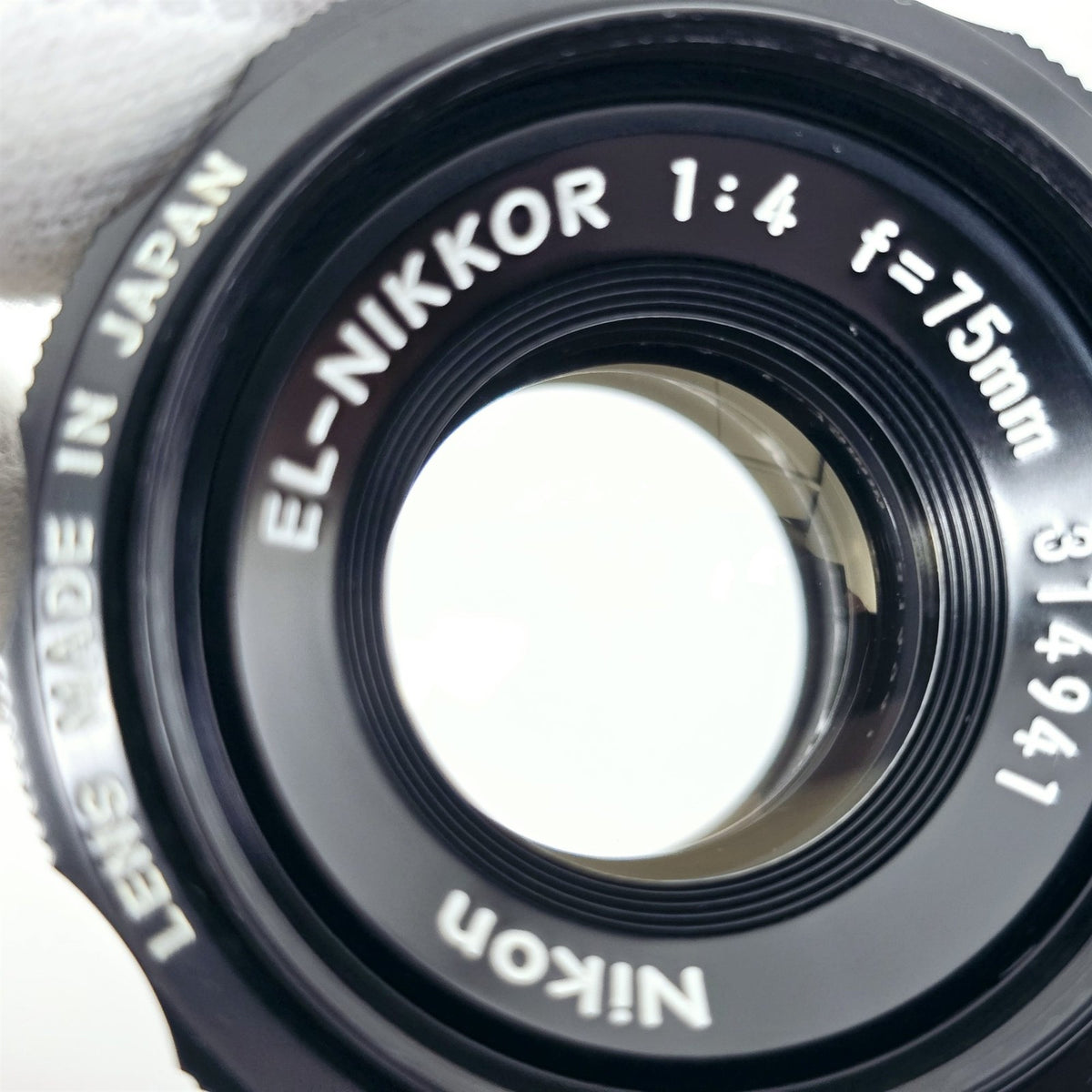 [Pre-owned] Nikon EL Nikkor 75mm f/4 Enlarging Lens — Excellent+++++ — Japan #5553