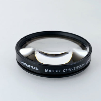 [Pre-owned] Olympus MCON-40 Macro Conversion Lens w/ 43-55mm Step-Up Ring — Mint — Japan #5526