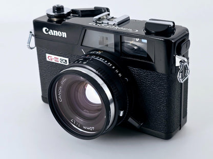 New Seal🌸[Near MINT] Canon Canonet QL17 G-III QL Black Rangefinder Camera Japan