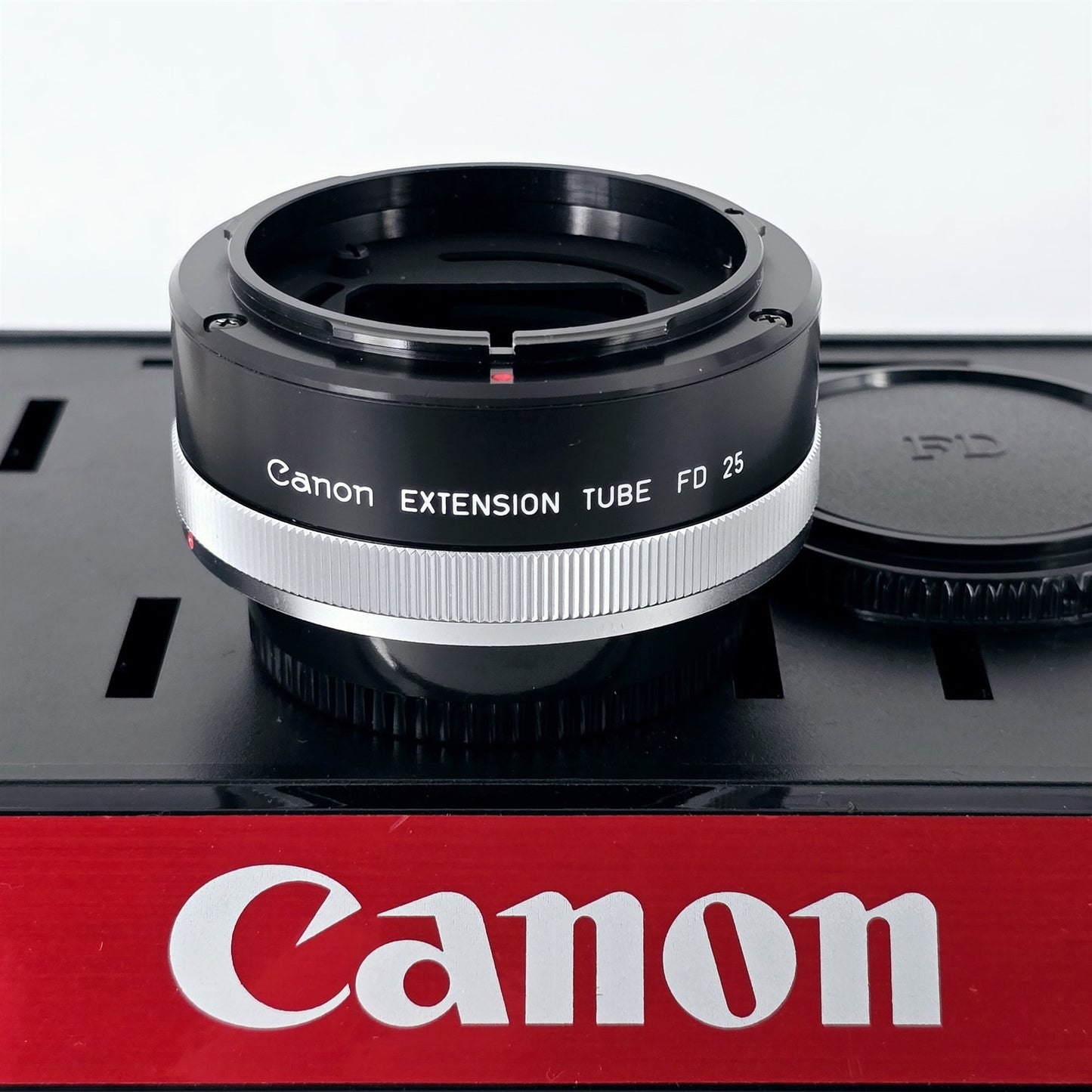 [Pre-owned] Canon Extension Tube FD 25 for FD Mount SLR — Mint — Japan #5469