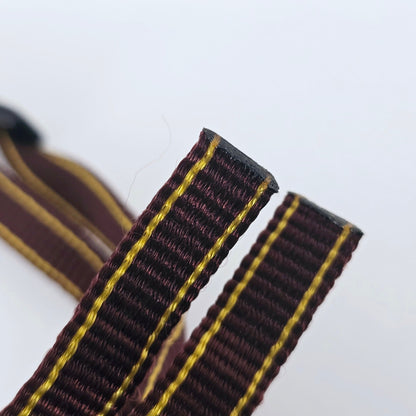 [Pre-owned] Nikon AN-6W Wide Nylon Neck Strap 1.77in (Plastic Buckle, For F3) — Top MINT — Japan #1864