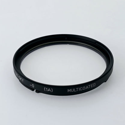 [Pre-owned] Hasselblad B60 UV Sky 1A MC Protect Bayonet Filter 41608 — Mint — Japan #5560