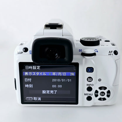 [Pre-owned] Pentax K-r White 12.4MP Digital SLR Camera Body — Near Mint — Japan #5529