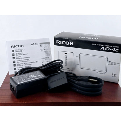 [Pre-owned] Ricoh AC Adapter AC-4 with CN-3 Converter — Unused — Japan #4372