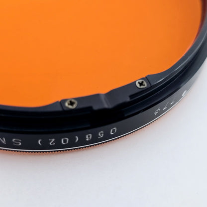 [Pre-owned] Asahi Pentax SMC 6x7 77mm O56 (02) Orange Lens Filter — Mint — Japan #5241