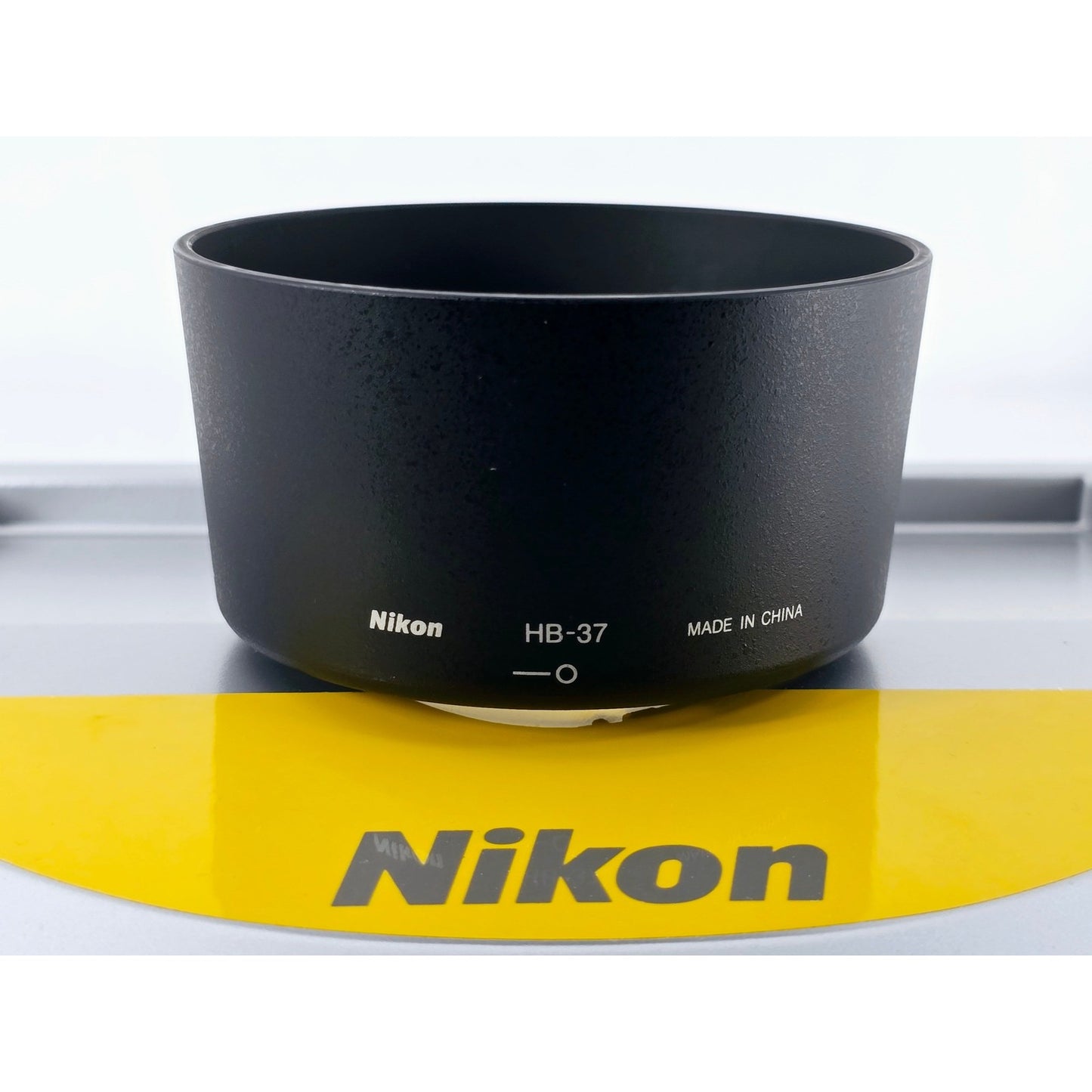 [Pre-owned] Nikon HB-37 Plastic Lens Hood for AF-S DX VR Zoom-Nikkor — Unused — Japan #3926