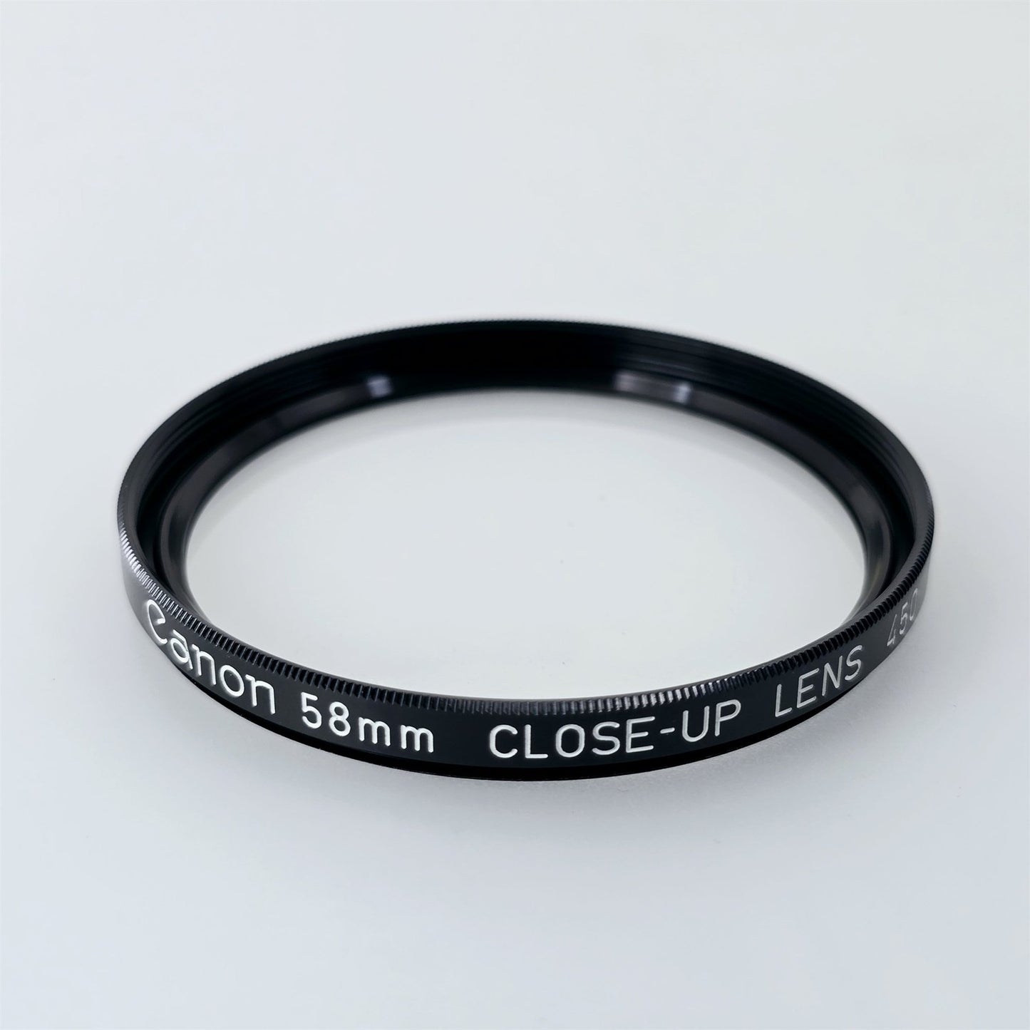 [Pre-owned] Canon 58mm Close-Up 450 / 240 Lens Filter Set (2 pcs) — Near Mint — Japan #5520