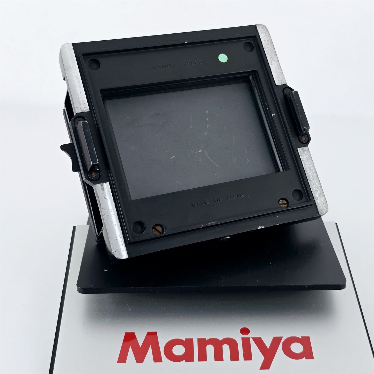 [Pre-owned] Mamiya M Roll Film Back Adapter for Universal Press — Excellent+++++ — Japan #5310