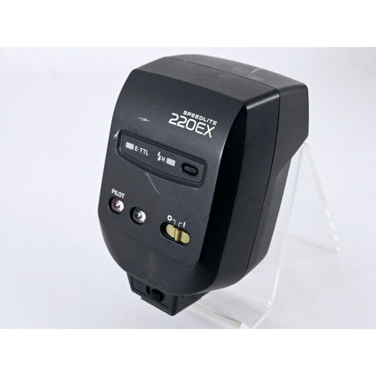 [Pre-owned] Canon Speedlite 220EX Electronic Shoe Mount Flash — Near MINT — Japan #3257