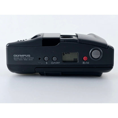 [Pre-owned] Olympus AF-10 TWIN QD Point & Shoot 35mm Film Camera — Near MINT — Japan #5143