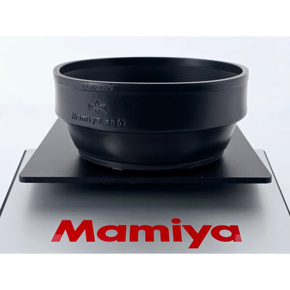 [Pre-owned] Mamiya RB67 77mm Rubber Lens Hood for Sekor C (127-250) — MINT — Japan #4778