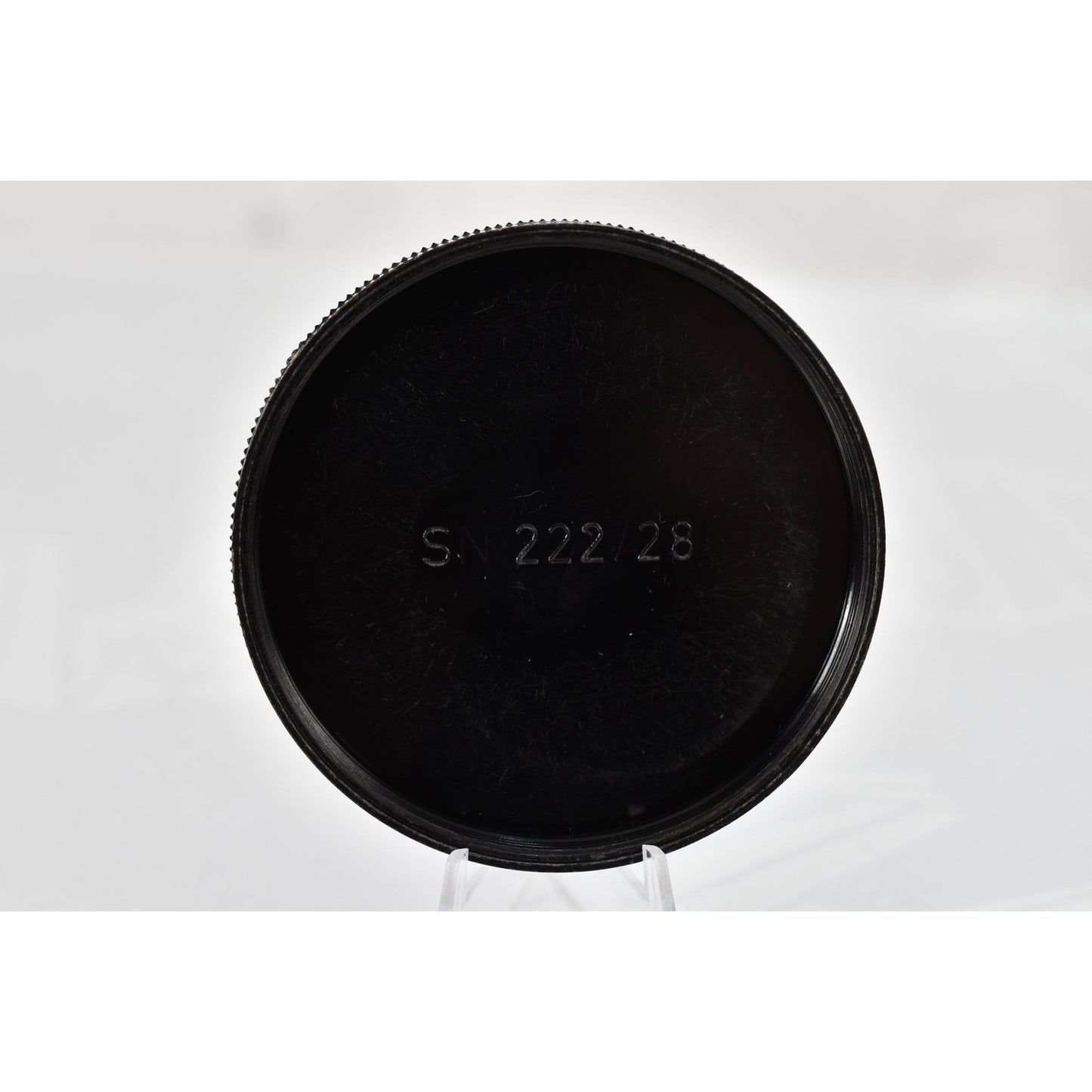 [Pre-owned] Genuine Schneider Kreuznach Optik SN 222/28 Lens Cap — Near MINT+++ — Japan #2373