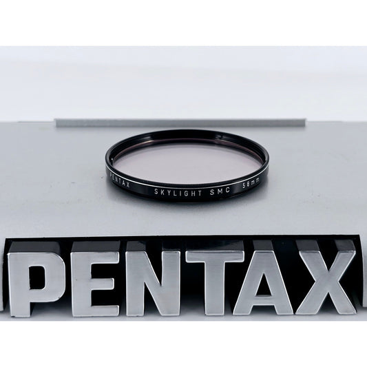 [Pre-owned] Pentax Skylight SMC 58mm Lens Filter — Near MINT — Japan #4139