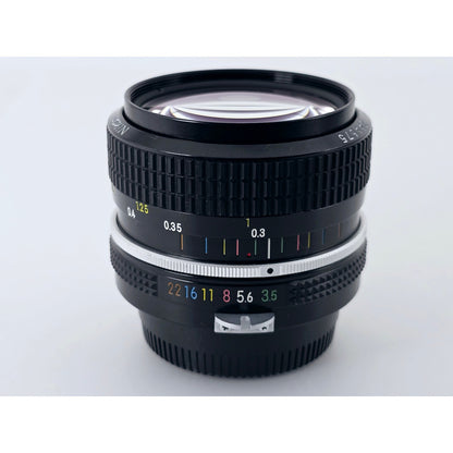 [Pre-owned] Nikon Non-Ai Nikkor 28mm F3.5 Wide Angle MF Lens — Near MINT — Japan #4415
