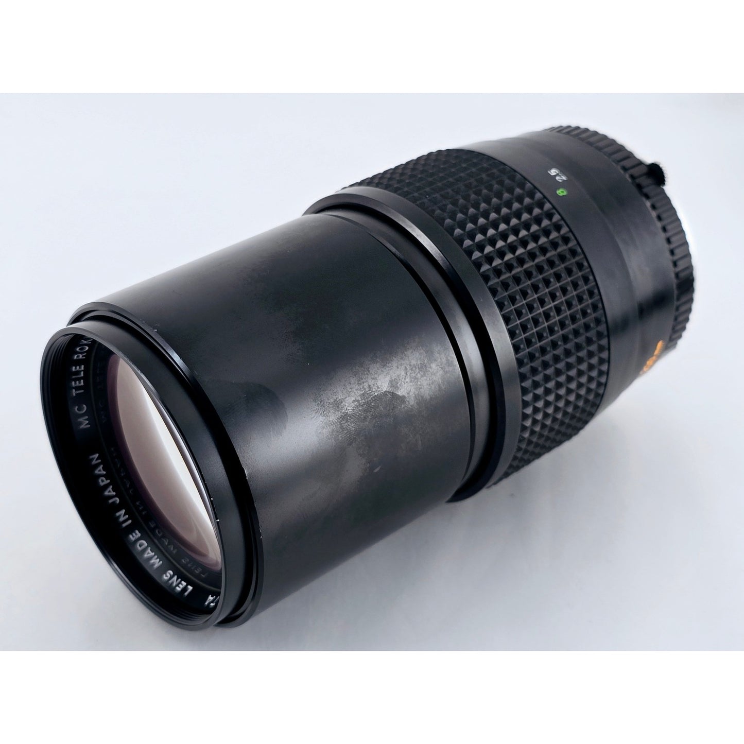 [Pre-owned] Minolta MC Tele Rokkor-QF 200mm F3.5 MF Telephoto Lens — Near MINT — Japan #3491