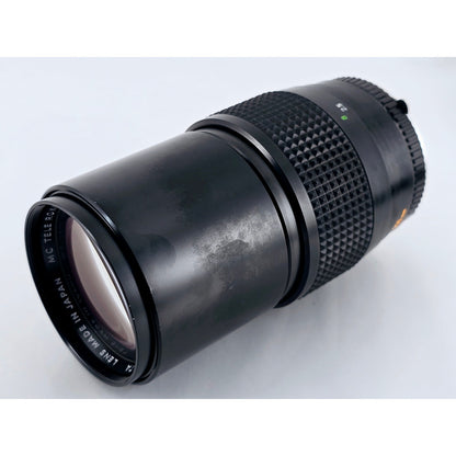 [Pre-owned] Minolta MC Tele Rokkor-QF 200mm F3.5 MF Telephoto Lens — Near MINT — Japan #3491
