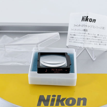 [Pre-owned] Nikon F3 Focusing Screen Type J (Red Dot) for F3 F3HP — Top Mint — Japan #5711
