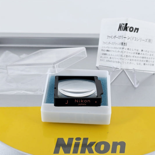 [Pre-owned] Nikon F3 Focusing Screen Type J (Red Dot) for F3 F3HP — Top Mint — Japan #5711