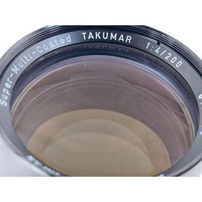 [Pre-owned] Pentax Super-Multi-Coated SMC Takumar 200mm F4 MF Lens M42 — Near MINT — Japan #4967
