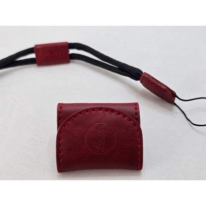 [Pre-owned] Leica 18682 Genuine Carrying Strap with Accessory Case for C-LUX 2 — MINT — Japan #2493