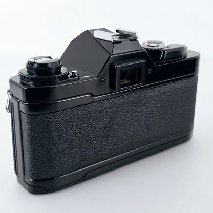 [Pre-owned] Canon AV-1 SLR 35mm Film Camera Body (Black) — Near Mint+++ — Japan #5654